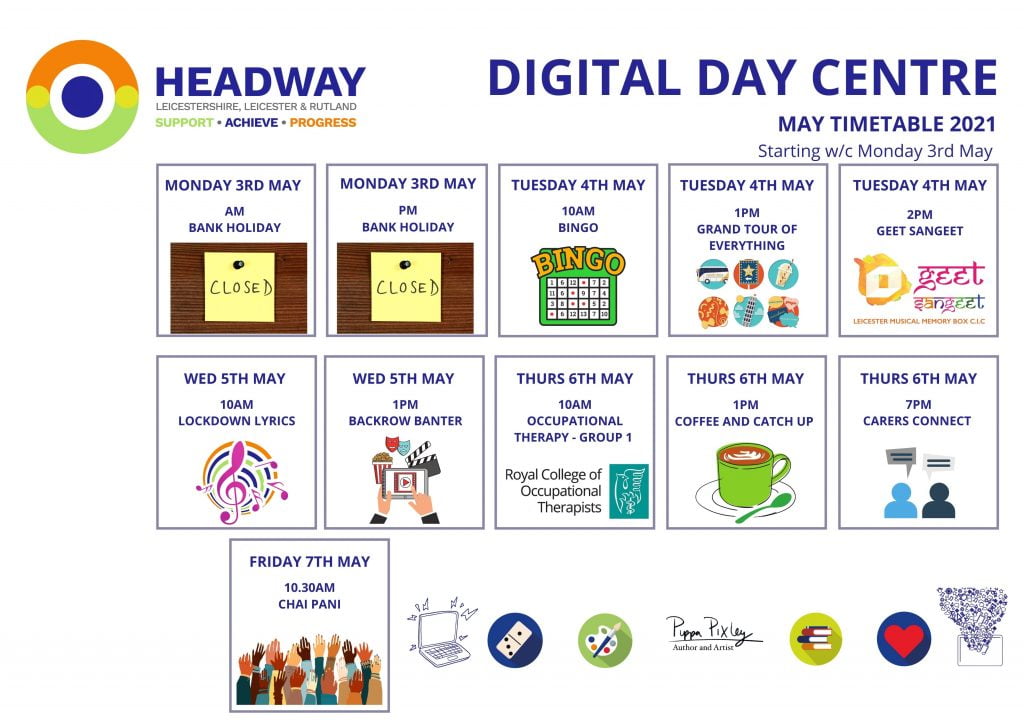 May Timetable
