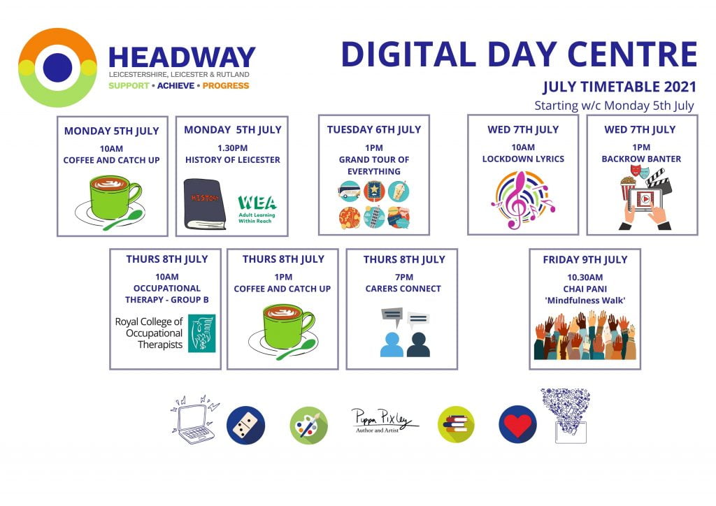 digital day centre timetable
