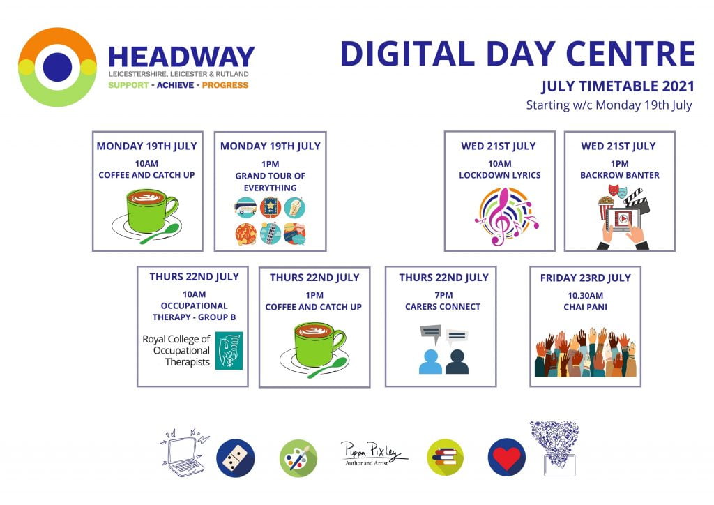 digital day centre timetable