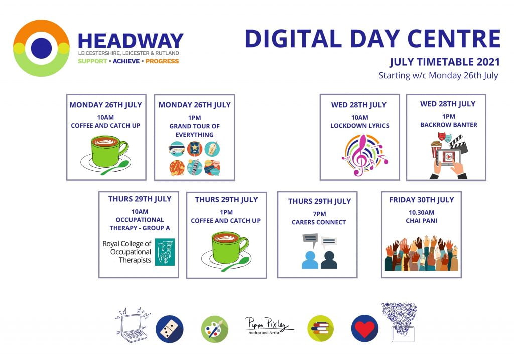 digital day centre timetable